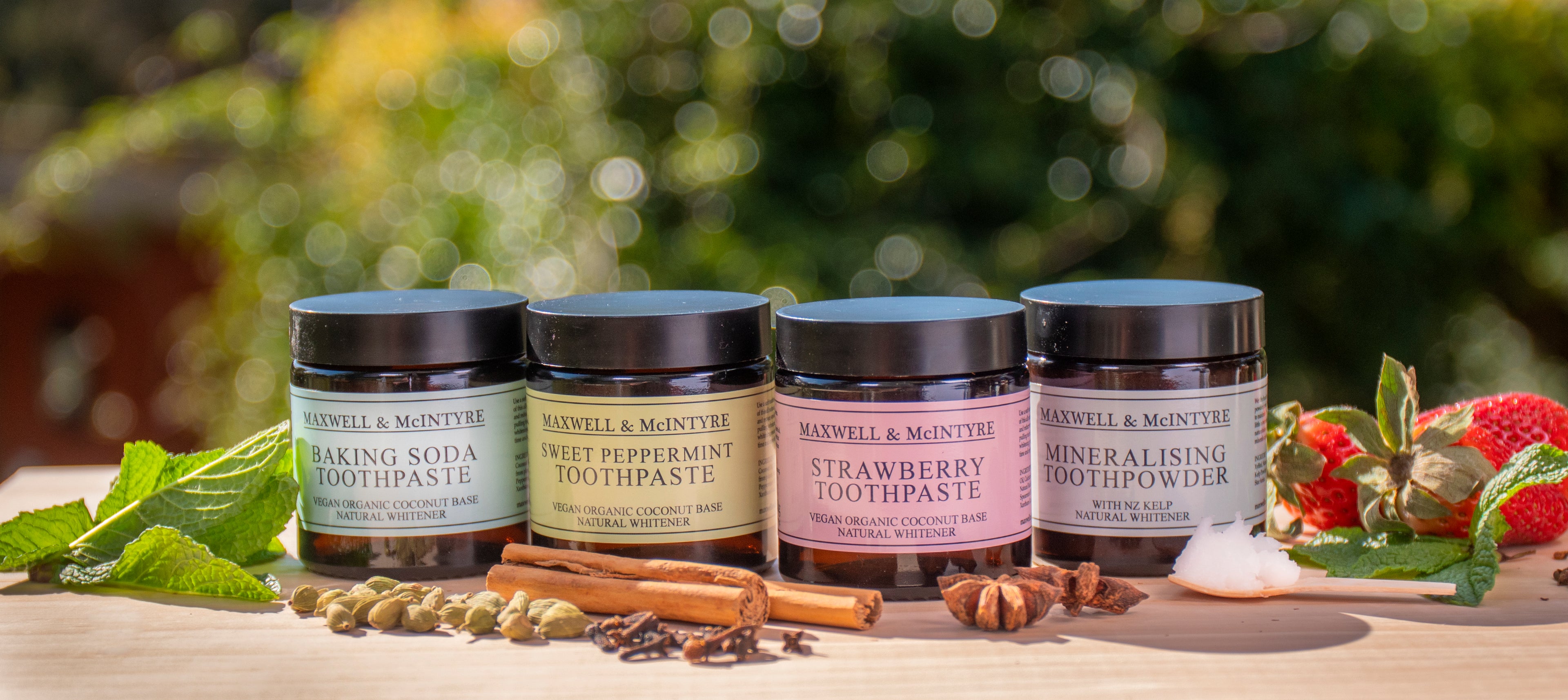 Maxwell & McIntyre Oral Care Range