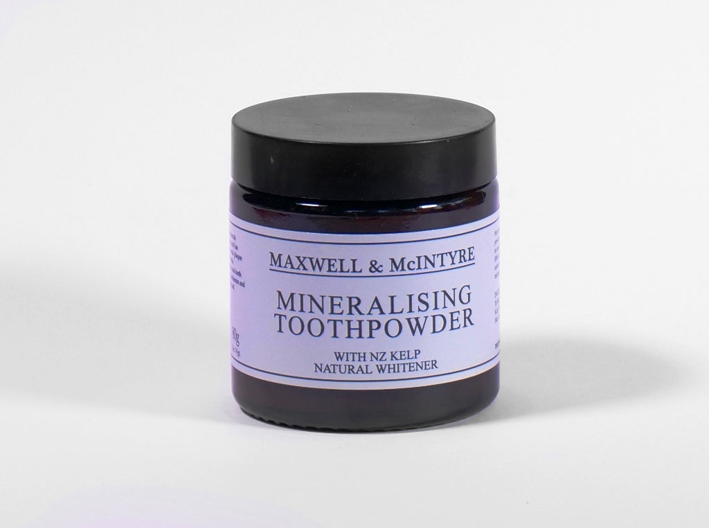 Maxwell & McIntyre: NZ's Premium Natural Mineralising Toothpowder